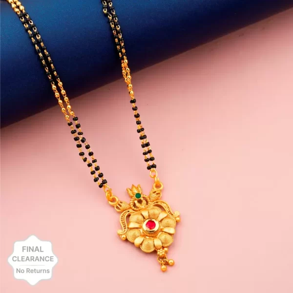 Gold-plated Mangalsutra for women